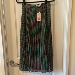 Boden - pleated sparkle skirt size 4